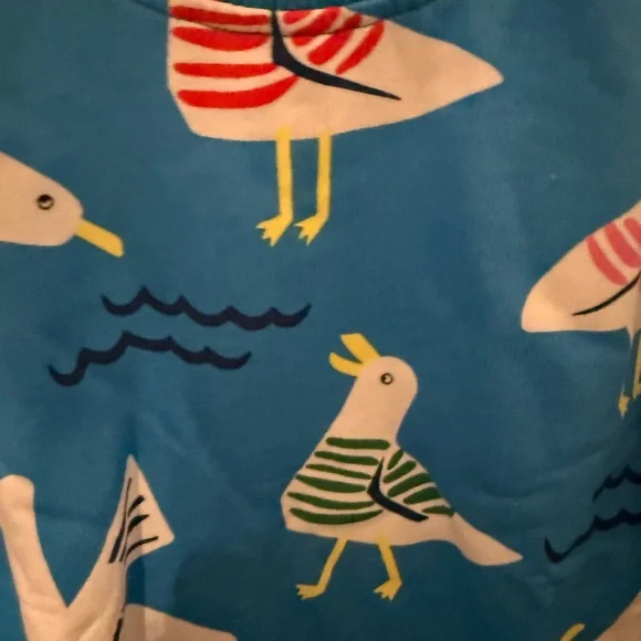 Kids Blue Seagull Sweatshirt |Size 5T/6Y| 🐦🩵 - Picture 3 of 5